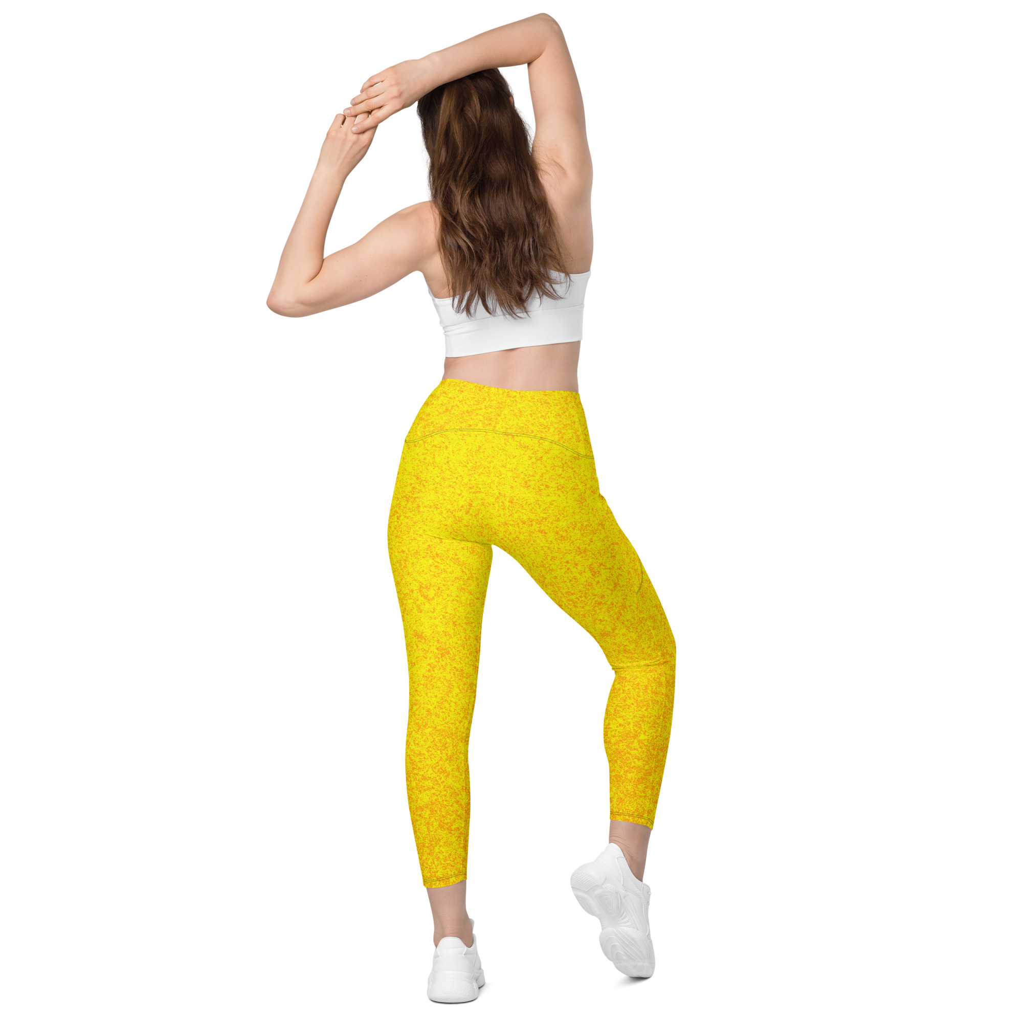 Leggings with Pockets - Sun Spray