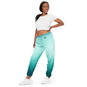 Track Pants - Live Boldy, Teal